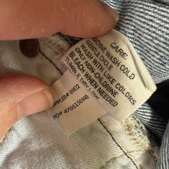 Vintage Polo Ralph Lauren Jeans Men's 36x32 Blue Straight Leg Medium Wash Denim - Picture 8 of 11